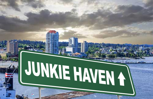 Expanding rapidly in summer 2018, Nanaimo�s junkie population continues to grow